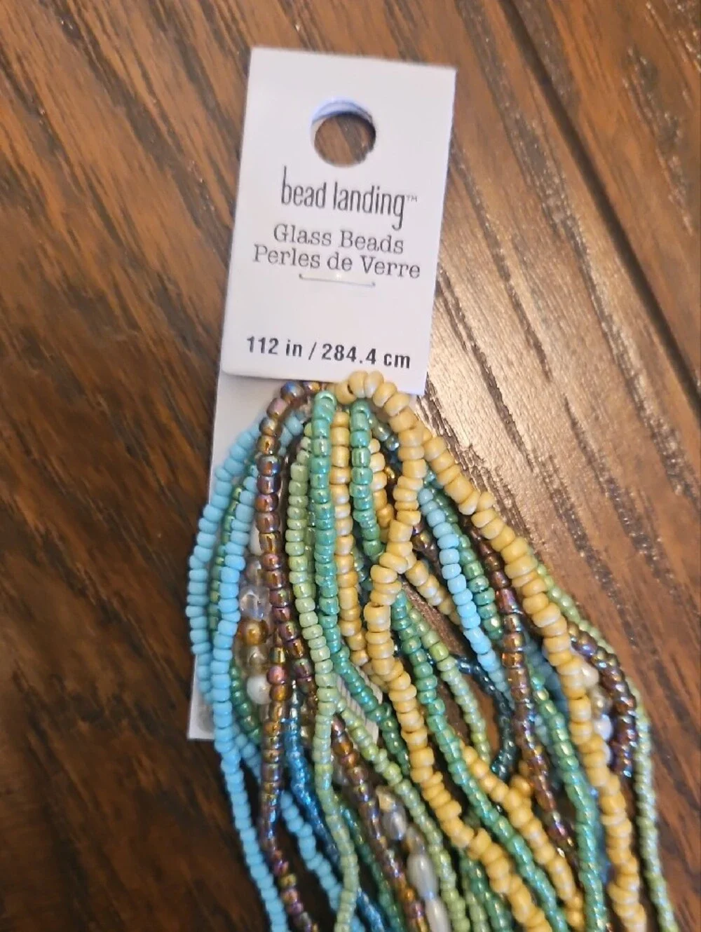 Glass beads and Wooden Beads